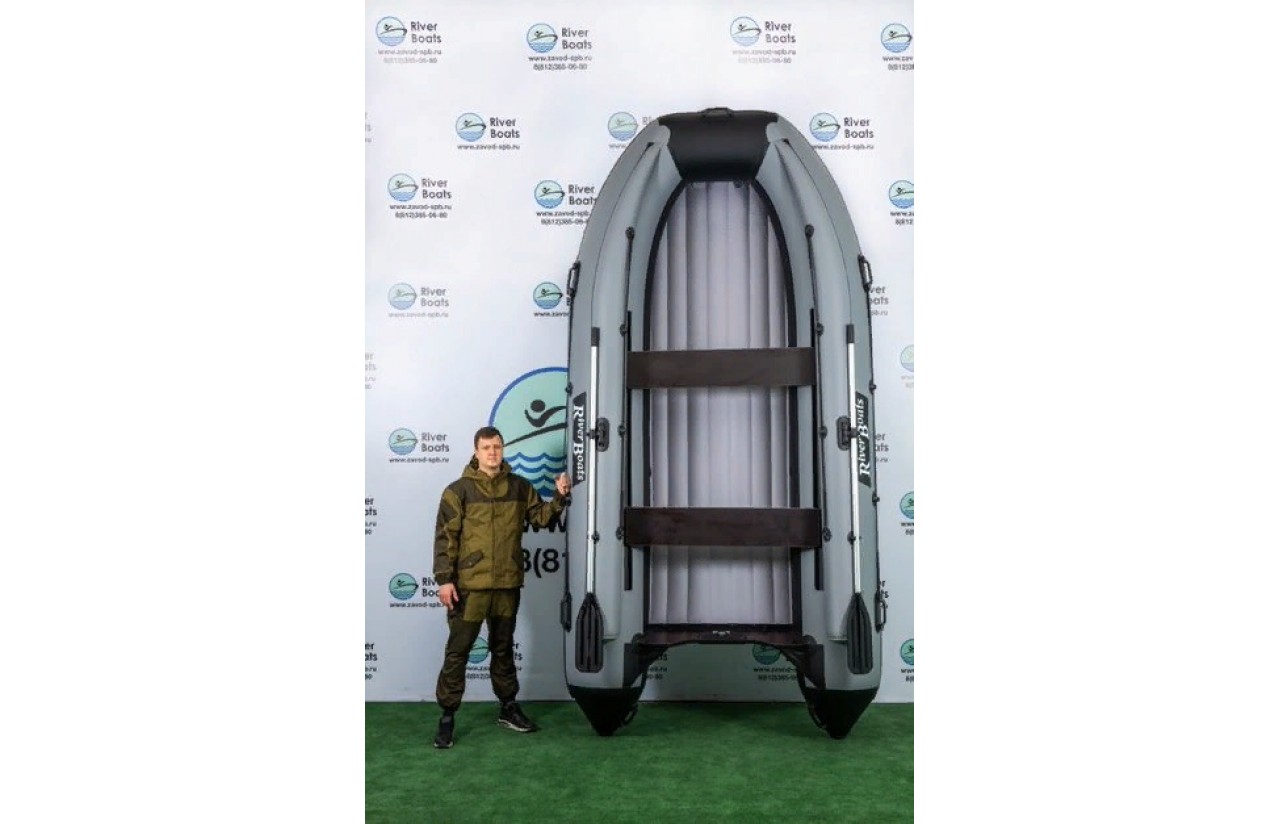 RiverBoats RB 390 НДНД + фальшборт